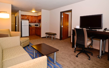 each room has free Wi-Fi and hard wired internet access at the Dickinson location